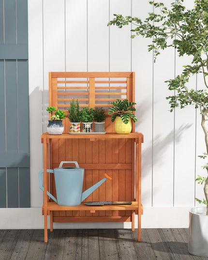 Giantex Folding Potting Bench