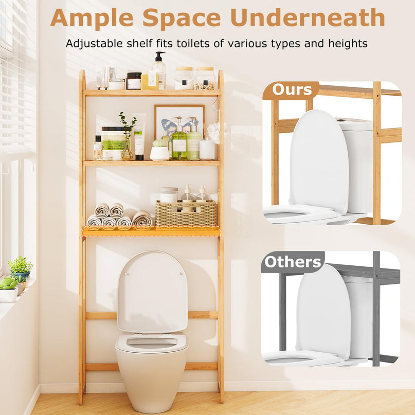 Giantex Over The Toilet Storage Cabinet for Washroom