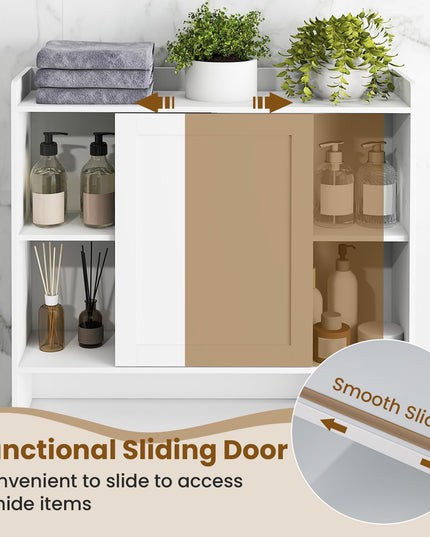 Giantex Over The Toilet Storage Cabinet for Bathroom & Laundry Room