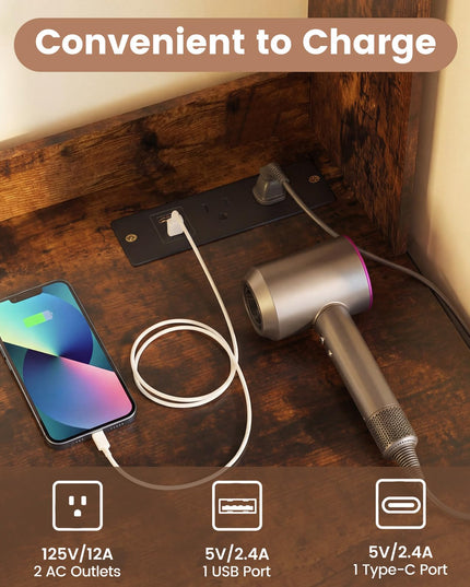 Coiffeuse haute de 170 cm avec miroir LED pour chambre à coucher de Giantex