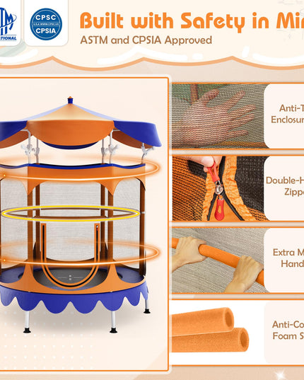 Giantex 5Ft Trampoline for Kids