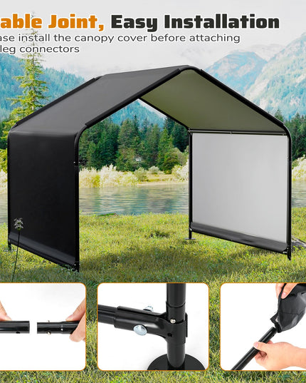 Giantex Outdoor Dog House Shade Shelter Canopy