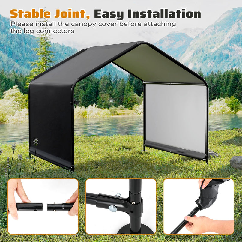 Giantex Outdoor Dog House Shade Shelter Canopy