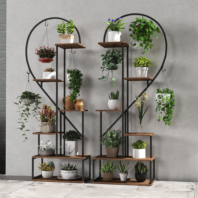 Giantex 6 Tier Tall Plant Stand Indoor for Living Room Balcony
