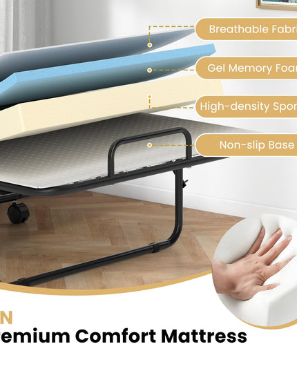 Giantex Folding Bed with Mattress for Adults