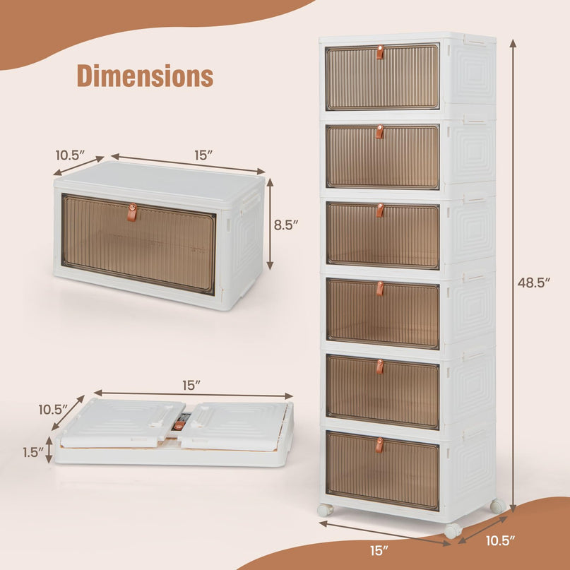 Giantex Shoe Organizer Storage Box