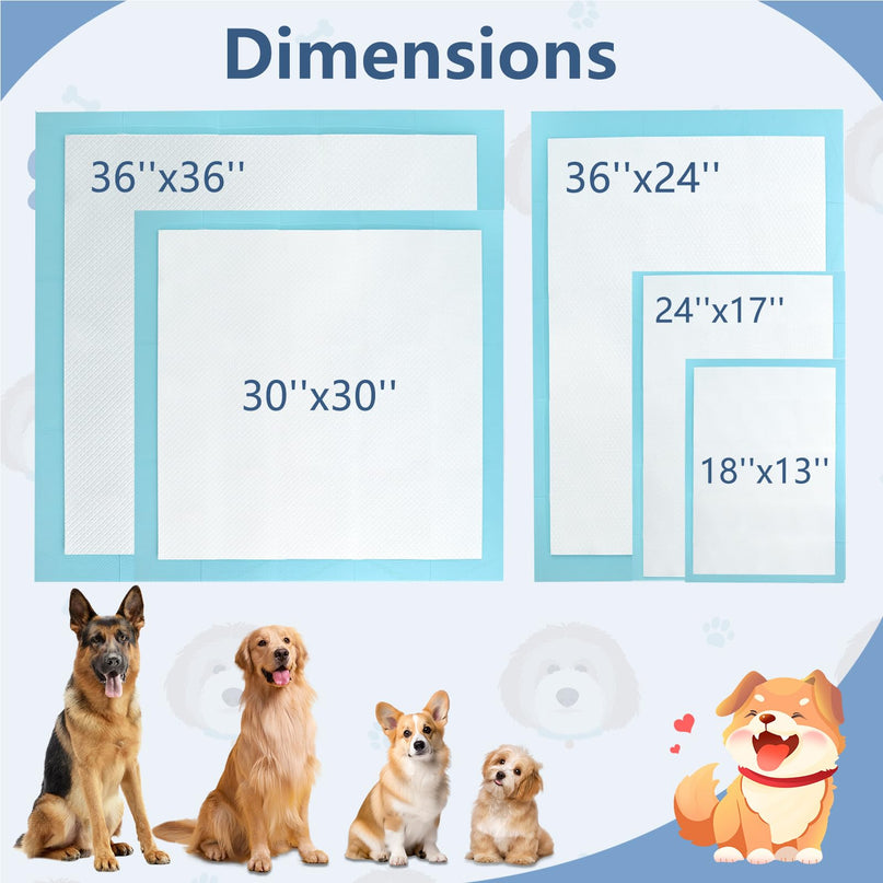 Giantex 300 Count 45 x 33 cm Puppy Training Pads for Small Dogs & Puppies