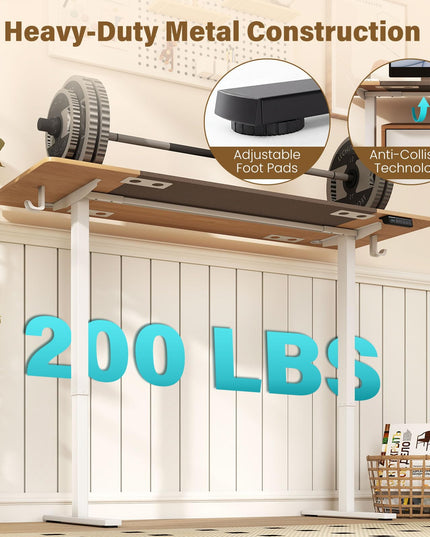 Giantex 63 x 24 Inch Electric Standing Desk w/ 3 Memory Presets