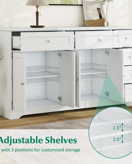 Giantex Large Buffet Cabinet with Storage for Living Room