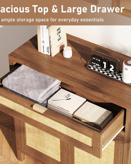 Giantex Sideboard Buffet Cabinet w/ 2 Doors