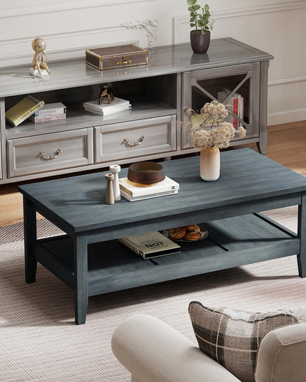 Giantex Mid Century Modern Coffee Table for Reception