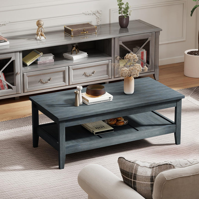 Giantex Mid Century Modern Coffee Table for Reception