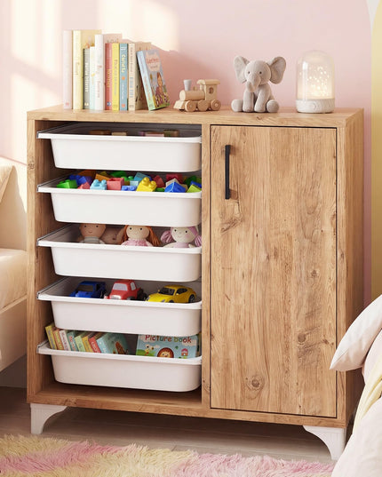 Giantex Buffet Cabinet Sideboard with Plastic Storage Drawer for Kitchen Living Room