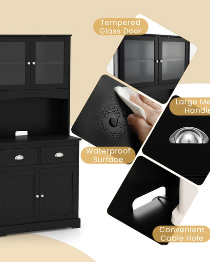 67" Pantry Organizers and Storage - Giantex