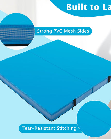 4" Thick Folding Gymnastics Mat - Giantex