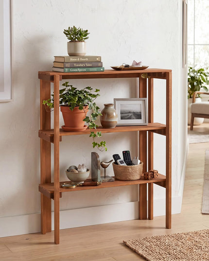 Giantex Foldable Plant Shelf for Garden Patio Balcony