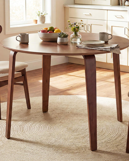 Giantex 37.5" Round Dining Table Set for Small Apartment