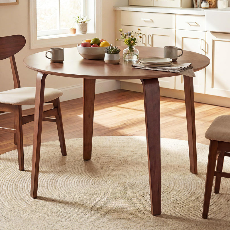 Ensemble table à manger ronde Giantex 37,5" pour petit appartement
