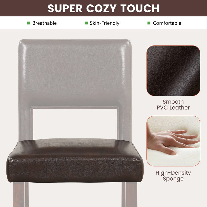 4-Piece Bar Chair Set - Giantex