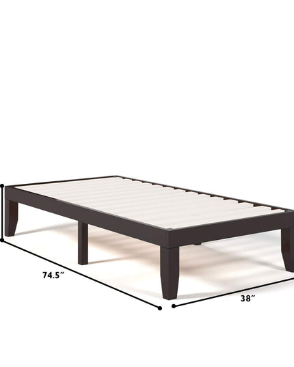 Solid Wood Platform Bed Frame - Giantex