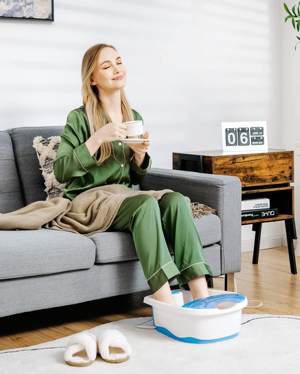 Giantex Foot Spa Bath W/Smooth Bubble Massage