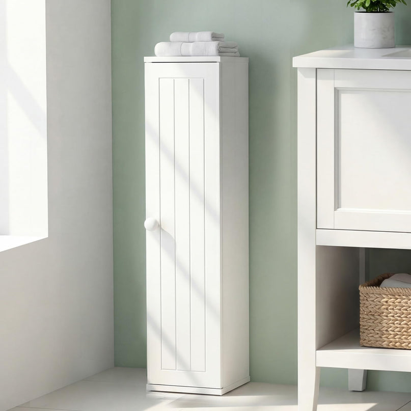 Giantex Small Bathroom Storage Cabinet(6.5" x 6.5" x 27")