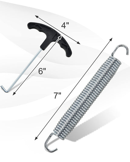Giantex 7'' Heavy-Duty Galvanized Trampoline Springs