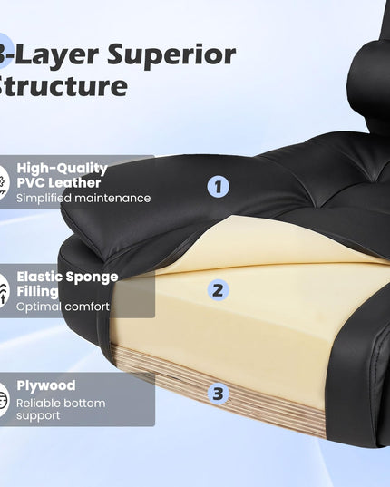 Giantex Office Executive Chair with Linkage Armrests