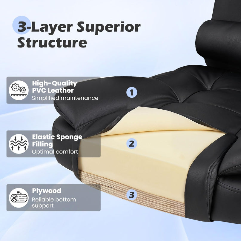 Giantex Office Executive Chair with Linkage Armrests