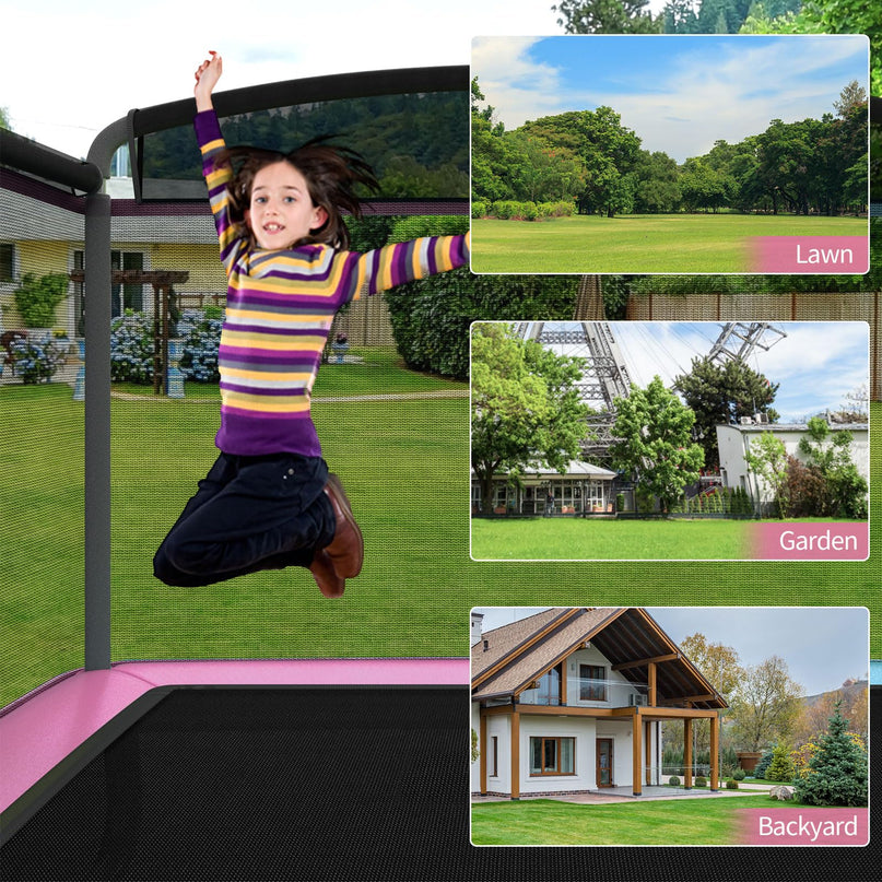 Giantex 6 FT Trampoline for Kids with Swing