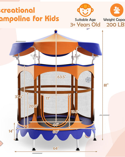 Giantex 5Ft Trampoline for Kids