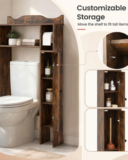 Giantex Over-The-Toilet Storage Cabinet with 1-Door