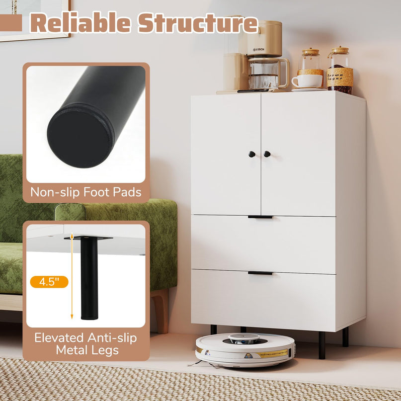 Giantex Buffet Cabinet with Drawers for Living Room