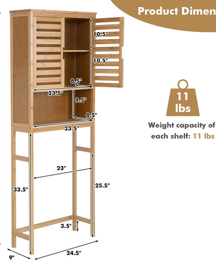 Giantex Over-The-Toilet Storage Cabinet
