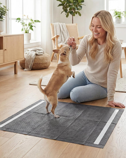 Giantex 150-Pack 24" x 24" Charcoal Dog Pee Pads for Small & Medium Dogs