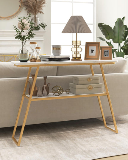Giantex Console Table with Storage Shelf - 44” Entryway Table