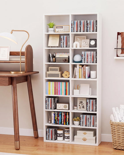 Giantex DVD Shelf 16-Shelf Wide CD Rack(1/2)