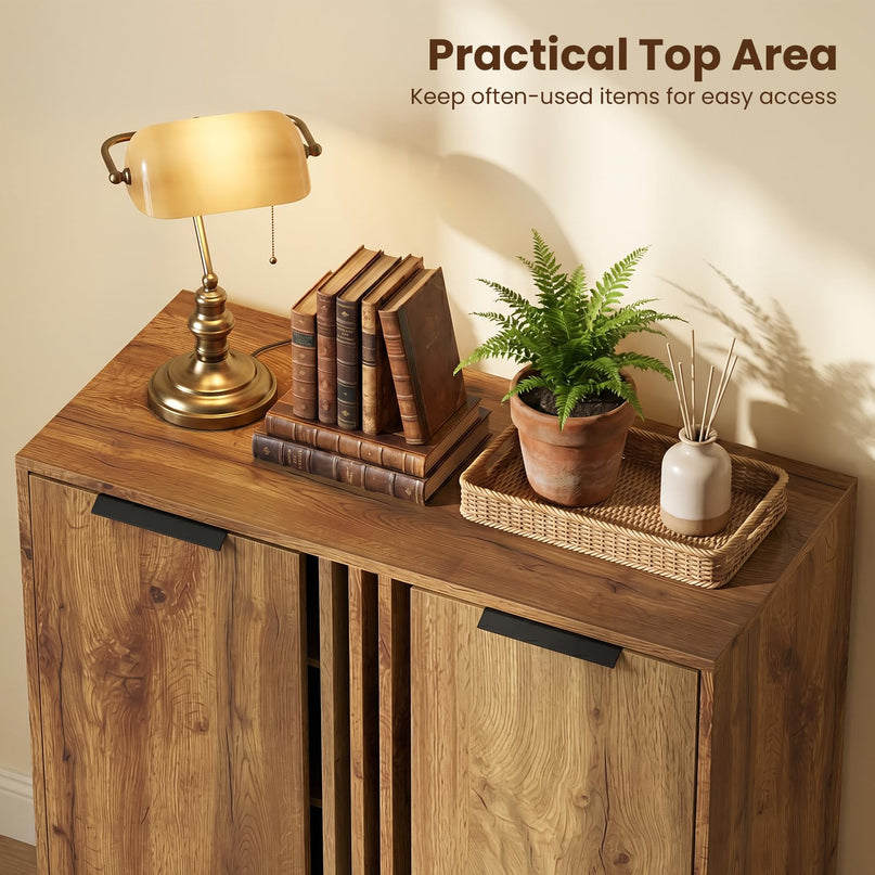 Giantex Shoe Storage Cabinet for Entrance Hallway Foyer Living Room