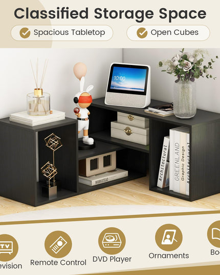 Giantex Bookshelf TV Stand for TVs up to 55"