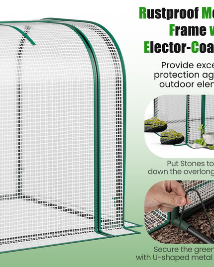 Giantex Raised Garden Bed with Cover