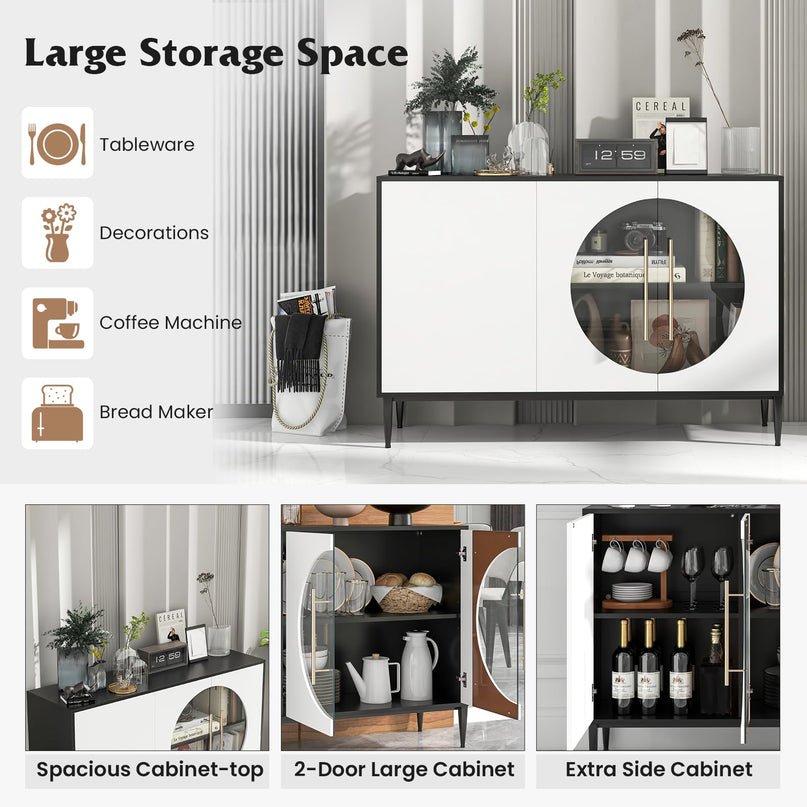Giantex Large Buffet Cabinet with Storage