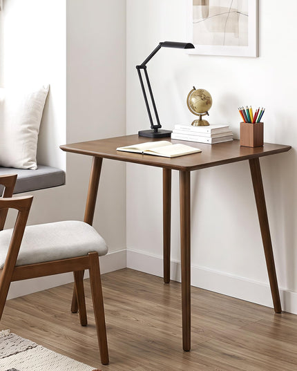 GIANTEX 27.6" Small Dining Table for 2-4 w/Solid Rubber Wood Legs