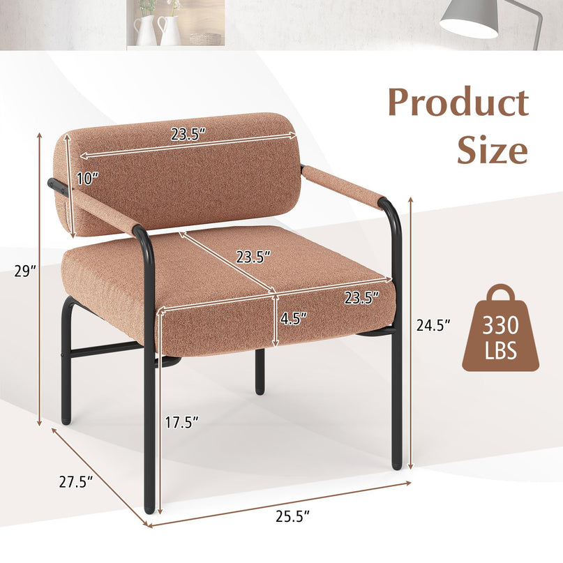 Giantex Modern Accent Chair Set of 1/2