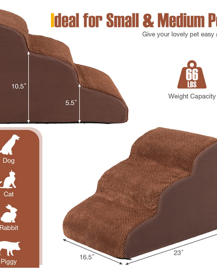 Giantex Dog Ramp Stairs for Bed