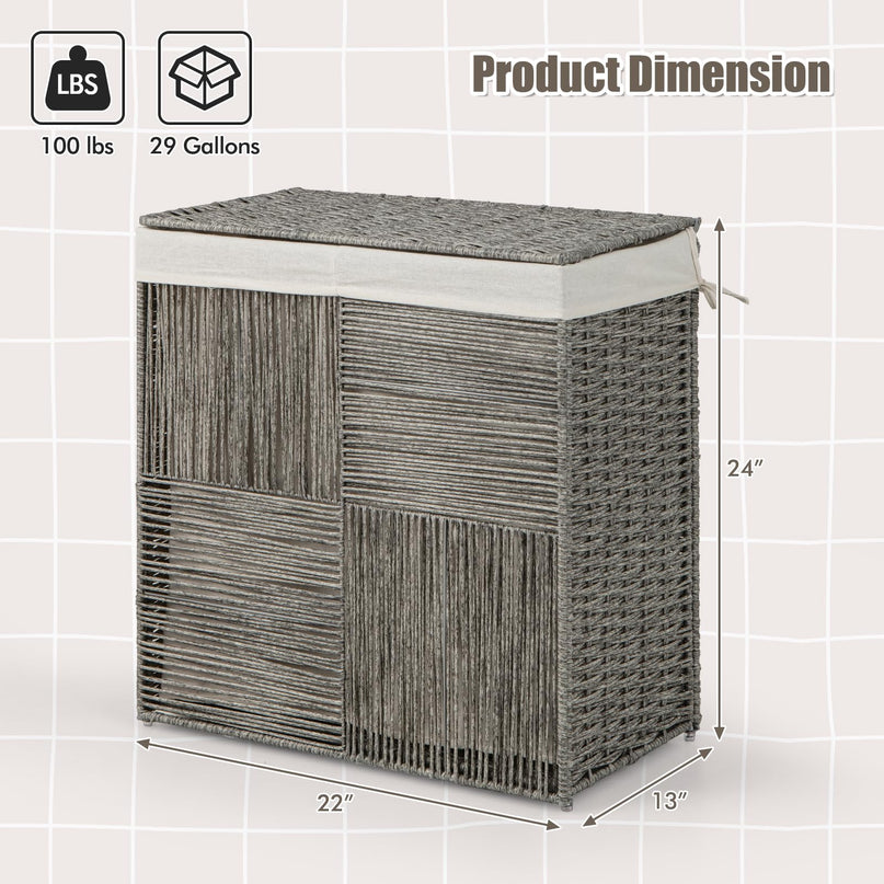 Giantex Laundry Hamper with Lid