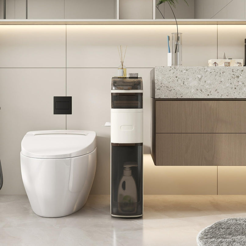 Giantex 4/5/6-Tiers Narrow Bathroom Storage Cabinet