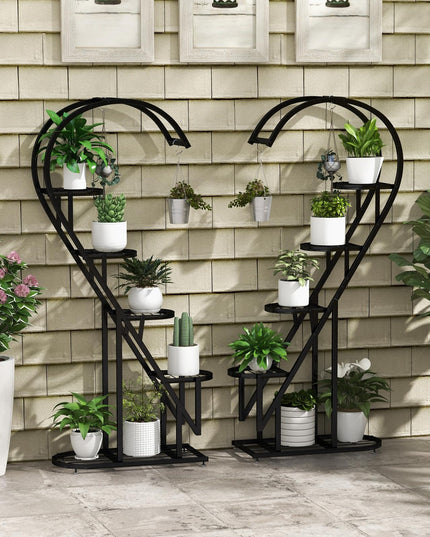 Giantex 5 Tier Metal Plant Stand Indoor