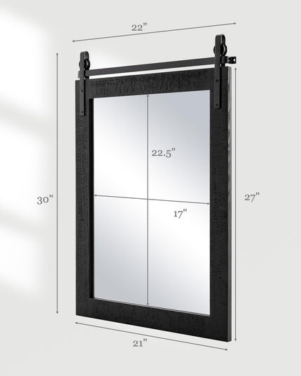 CHARMAID Farmhouse Wall Mirror