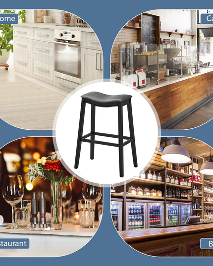 Giantex Counter Height Bar Stools Set