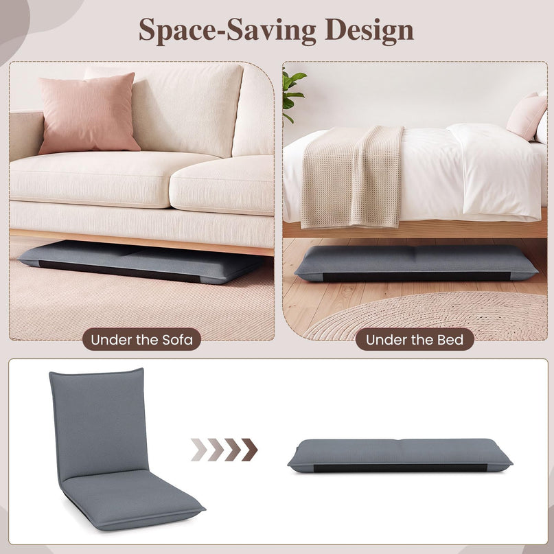 Adjustable Mesh Floor Sofa Chair (1/2)